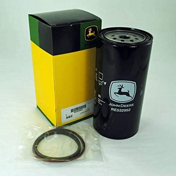 RE532952 John Deere OEM Fuel Filter ( Sealed ) Element ( NEW ) ( FAST SHIPPING ) - Picture 1 of 5